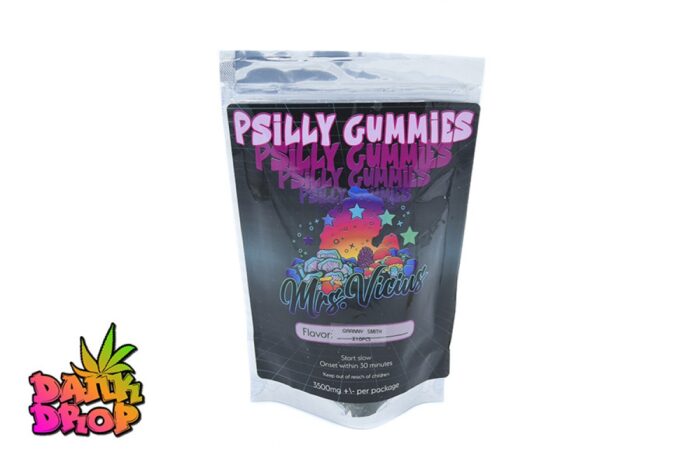 Mrs. Vicius - Psilly Granny Smith Gummies (3500MG)