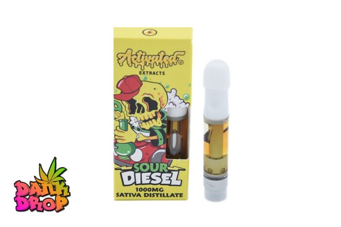 Activated Extracts - 1G Vape Cart - Sour Diesel