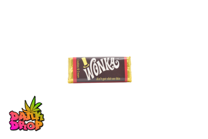 Wonka - (4000MG) Magic Mushroom Chocolate Bar - Cookies and Cream