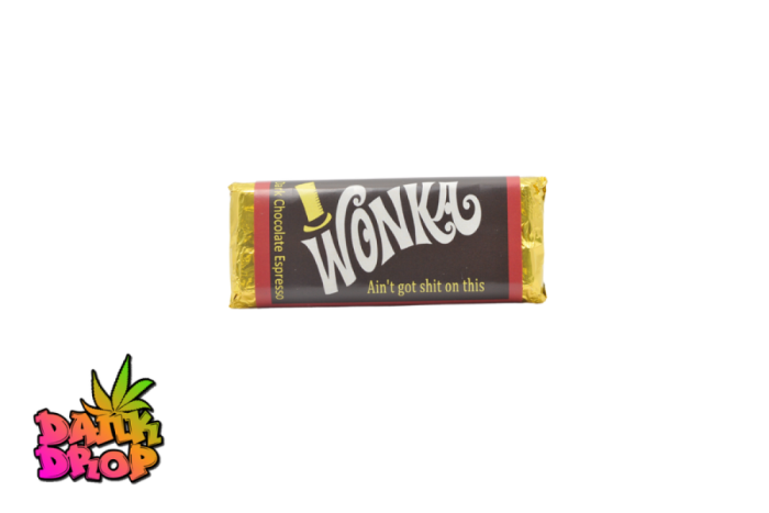 Wonka - (4000MG) Magic Mushroom Chocolate Bar - Dark Chocolate Espresso