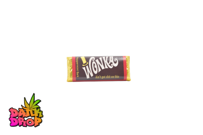 Wonka - (4000MG) Magic Mushroom Chocolate Bar - Peppermint Bark