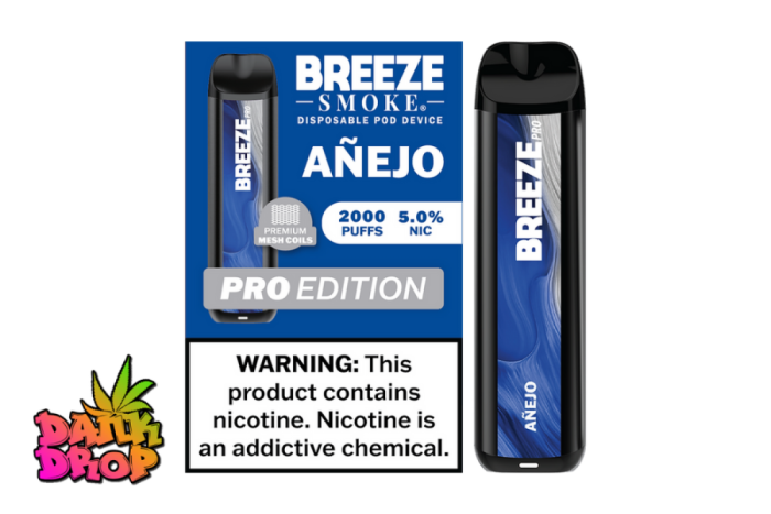 BREEZE Smoke - 2000 Puff Pro E-Cig Vape - Enejo