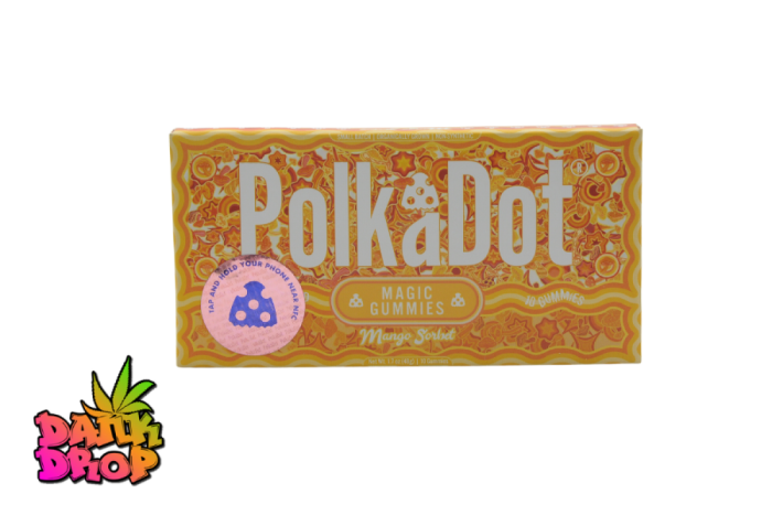 PolkaDot - Magic Gummies - Mango Sorbet (4000MG) 10PC