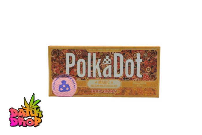 PolkaDot - Magic Belgian Chocolate Bar - Ooey Gooey Carmel (4000MG)